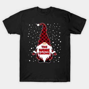 The Wine Gnome Matching Family Christmas Pajama T-Shirt